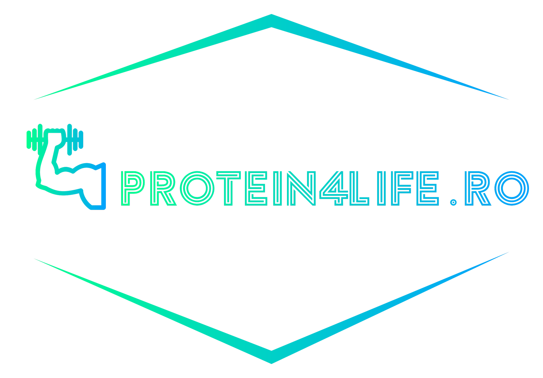 Logo Protein4Life.ro - furnizor proteine premium si suplimente nutritive de calitate superioara Romania